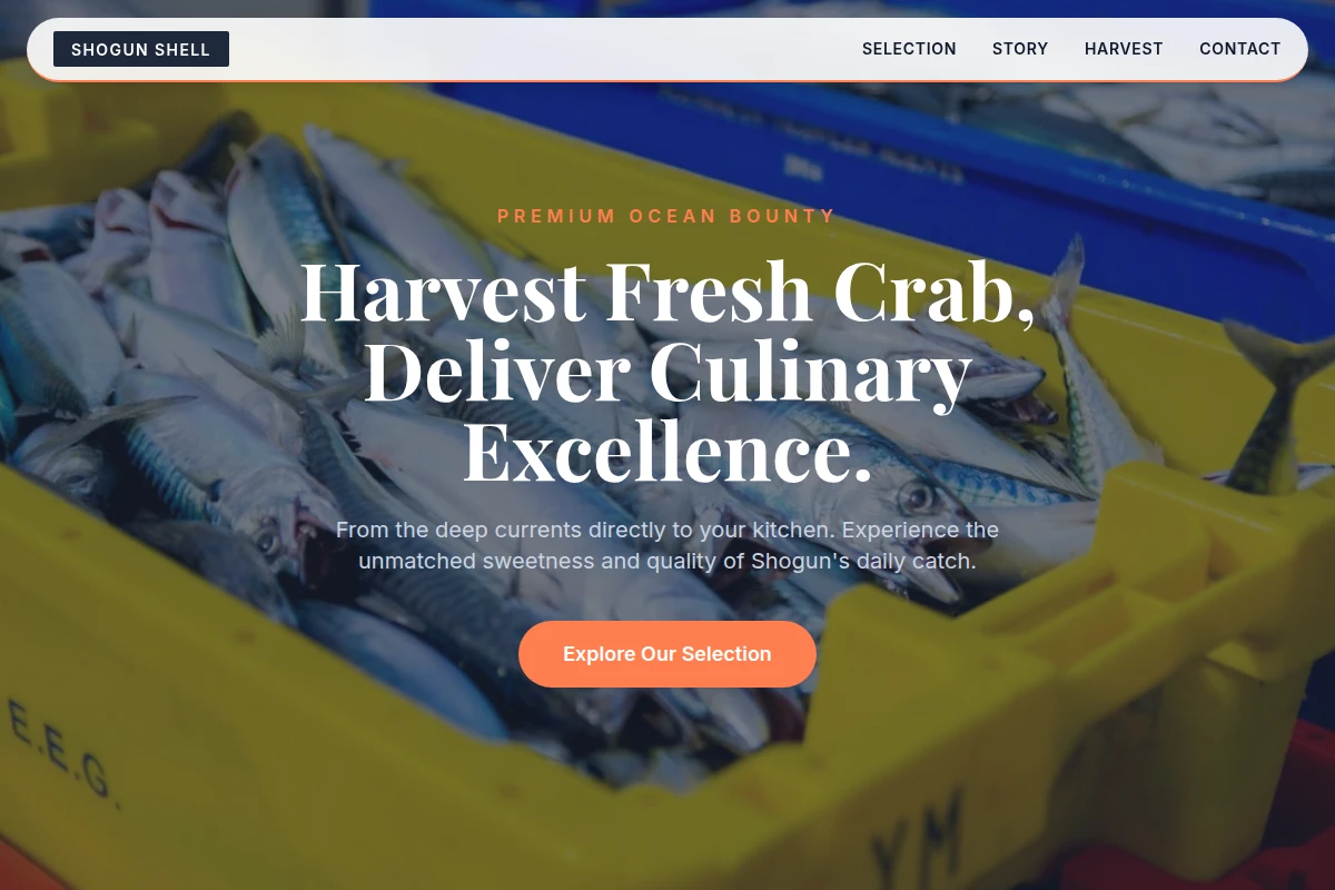 Shell Fish Market