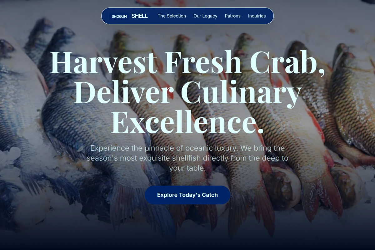 Lobster Fish Market